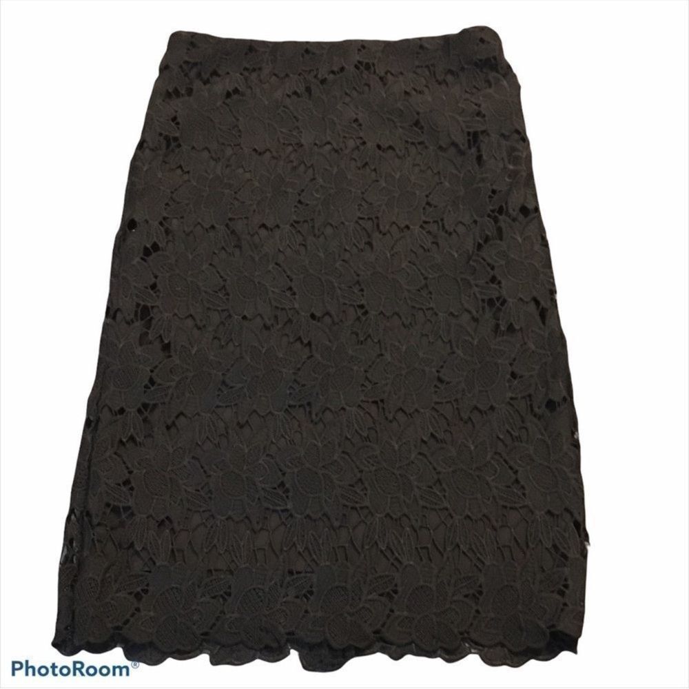 Catherines Black Lace Skirt